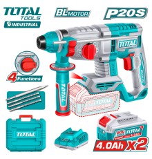 Перфоратор аккумуляторный Total TRHLI212282 (2хАКБ и ЗУ)