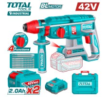 Перфоратор аккумуляторный Total TRHLI422682 (2хАКБ и ЗУ)