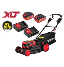 Газонокосилка аккумуляторная Wortex CLM 4536-4 XLT SET (2хАКБ 4 Ач и ЗУ)