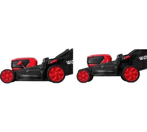 Газонокосилка аккумуляторная Wortex CLM 4536-4 XLT SET (2хАКБ 4 Ач и ЗУ)