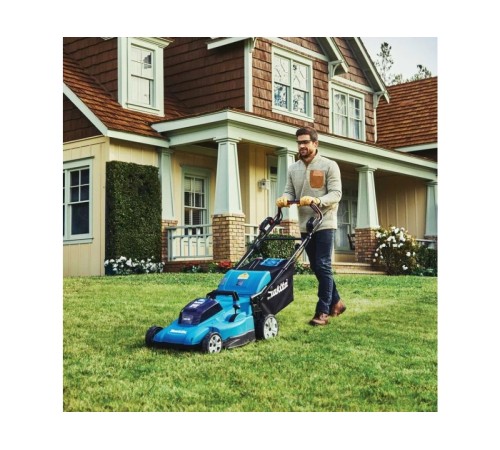 Газонкосилка аккумуляторная Makita LXT DLM539CT2
