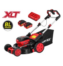 Газонокосилка аккумуляторная  Wortex CLM 4536-2 XLT SET (2хАКБ 4 Ач и ЗУ)