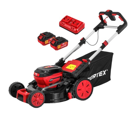 Газонокосилка аккумуляторная  Wortex CLM 4536-2 XLT SET (2хАКБ 4 Ач и ЗУ)