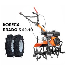 Мотокультиватор бензиновый Skiper SP-800 (колеса BRADO 5.00-10)