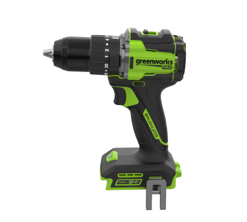 Дрель-шуруповерт ударная аккумуляторная Greenworks 24V HD560 (Без АКБ и ЗУ)