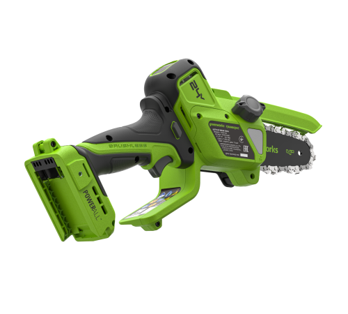 Пила аккумуляторная Greenworks 24V CS2410A (1хАКБ 2Ач и ЗУ)