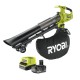 Воздуходувка аккумуляторная Ryobi RY18BVXA-150 ONE + (АКБ и ЗУ)