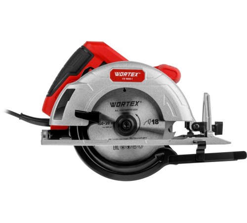 Пила циркулярная Wortex CS 1655-1 в кор.