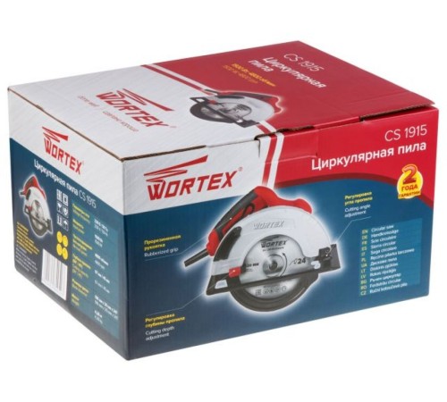 Пила циркулярная Wortex CS 1915 в кор.
