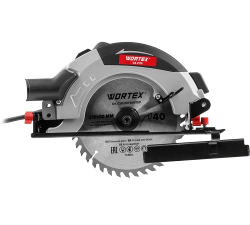 Пила циркулярная Wortex CS 2175 в кор.