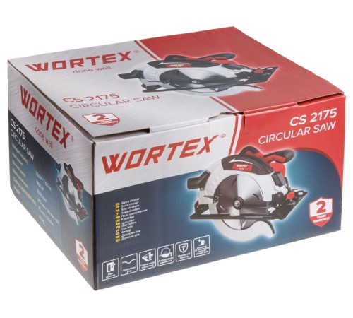 Пила циркулярная Wortex CS 2175 в кор.
