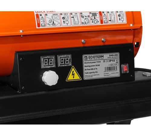 Тепловая пушка дизельная Ecoterm DHD-205