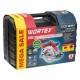 Пила циркулярная аккумуляторная Wortex CCS 1819-1 в чем. ALL1 XLT SET (1хАКБ 4Ач и ЗУ)