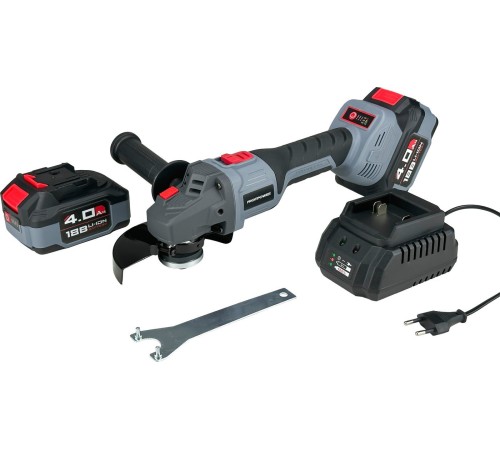 Угловая шлифмашина аккумуляторная ProfiPower MKDGA-20V E0080 (2хАКБ и ЗУ)