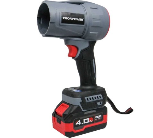 Воздуходувка аккумуляторная ProfiPower Tornado MKBUB-20V E0225 (АКБ и ЗУ)