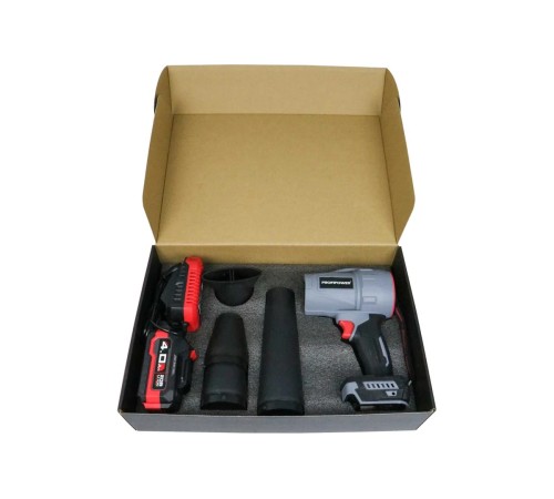 Воздуходувка аккумуляторная ProfiPower Tornado MKBUB-20V E0225 (АКБ и ЗУ)