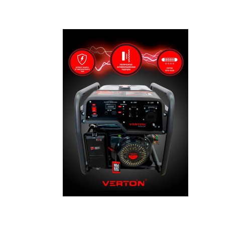 Генератор бензиновый Verton POWER GG6500 01.15815.15818