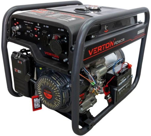 Генератор бензиновый Verton POWER GG8500ES 01.15815.15820
