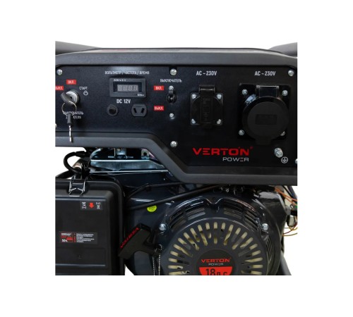 Генератор бензиновый Verton POWER GG8500ES 01.15815.15820