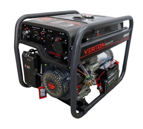Генератор бензиновый Verton POWER GG8500ES 01.15815.15820