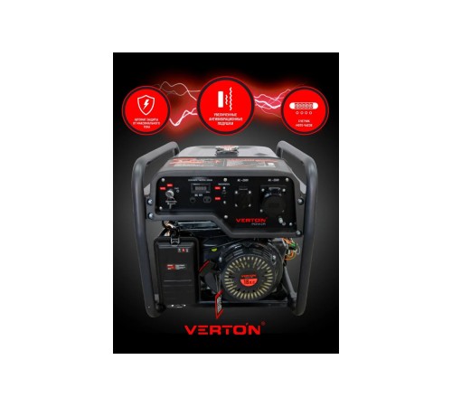 Генератор бензиновый Verton POWER GG8500ES 01.15815.15820