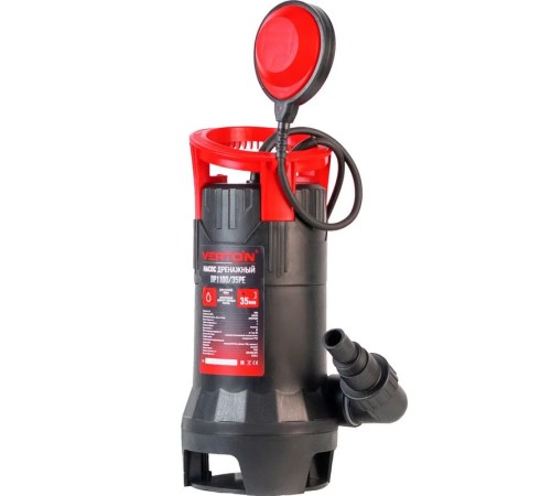 Дренажный насос Verton AQUA DP1100/35PE 01.14140.14161