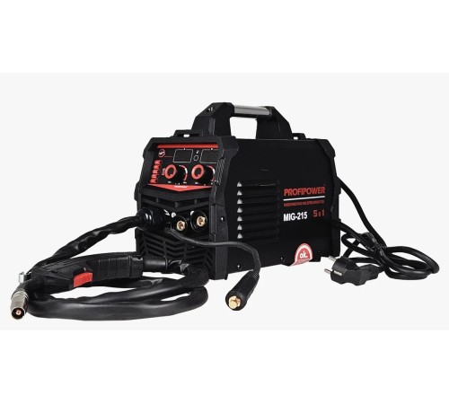 Сварочный инвертор  ProfiPower MIG-215 5 В 1 E0257