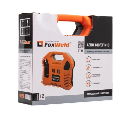 Компрессор FoxWeld AERO 180/0F N10