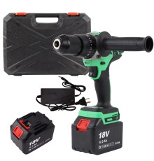 Ударная дрель-шуруповерт аккумуляторная Zitrek Green Impact 18V (2хАКБ и ЗУ)