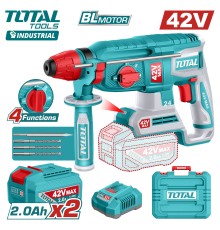 Перфоратор аккумуляторный Total TRHLI422482 (2хАКБ и ЗУ)