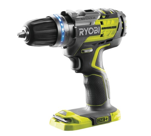Ударная дрель-шуруповерт аккумуляторная Ryobi R18PDBL-0 ONE+(Без АКБ и ЗУ)