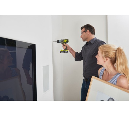 Ударная дрель-шуруповерт аккумуляторная Ryobi R18PDBL-0 ONE+(Без АКБ и ЗУ)