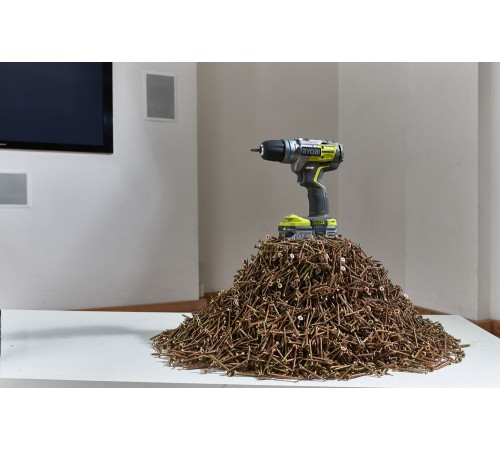 Ударная дрель-шуруповерт аккумуляторная Ryobi R18PDBL-0 ONE+(Без АКБ и ЗУ)