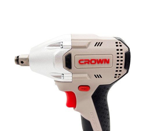 Гайковерт ударный аккумуляторный Crown CT22046HX-4S TB (АКБ и ЗУ)