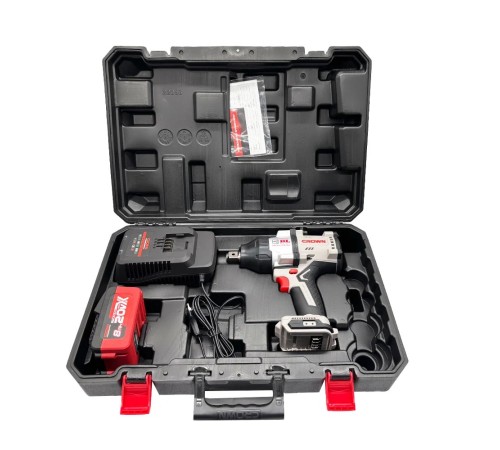 Гайковерт ударный аккумуляторный  Crown CT22056HX-8SC4 BMC (АКБ и ЗУ)