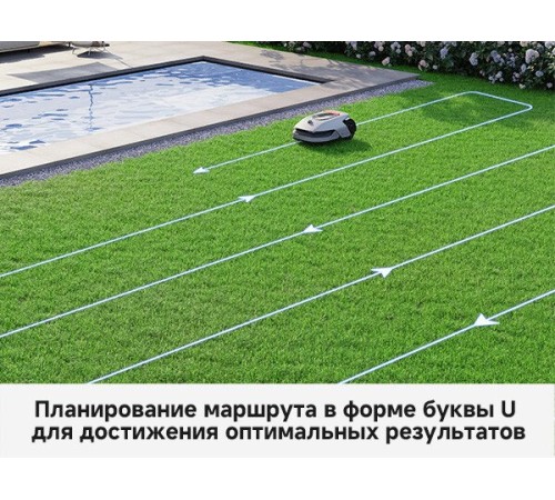 Газонокосилка-робот аккумуляторная Dreame Roboticmower A1 Pro 800