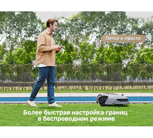 Газонокосилка-робот аккумуляторная Dreame Roboticmower A1 Pro 800