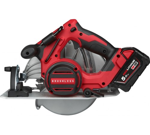 Дисковая пила аккумуляторная Milwaukee M18 BLCS66-502X 4933464590 (2хАКБ и ЗУ)