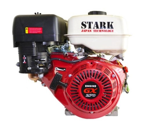 Двигатель бензиновый Stark GX270 SN (вал 25мм шлицевой, сетка 80x80) 9л.с.