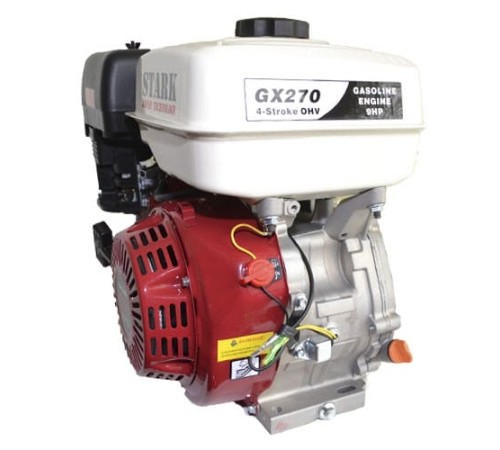 Двигатель бензиновый Stark GX270 SN (вал 25мм шлицевой, сетка 80x80) 9л.с.