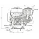 Двигатель бензиновый Stark GX270 SN (вал 25мм шлицевой, сетка 80x80) 9л.с.