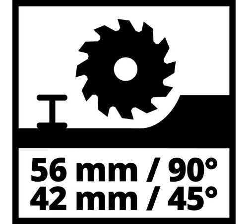 Пила циркулярная Einhell TE-PS 165