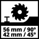 Пила циркулярная Einhell TE-PS 165