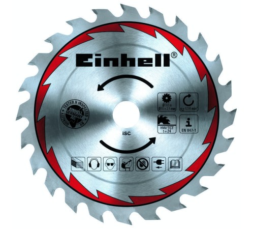 Пила циркулярная Einhell TE-CS 165