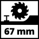 Пила циркулярная Einhell TC-CS 1410