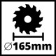 Пила циркулярная Einhell TC-CS 1250