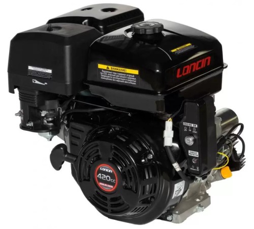 Двигатель бензиновый Loncin G420FD (A type) D25 18A