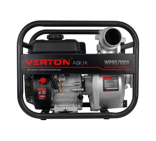 Мотопомпа бензиновая Verton WP 80/1000