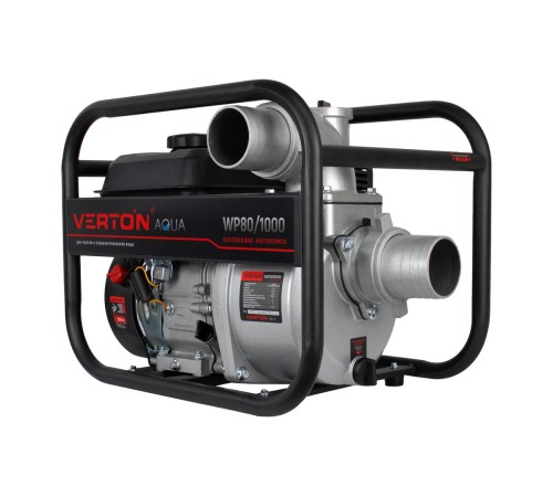 Мотопомпа бензиновая Verton WP 80/1000