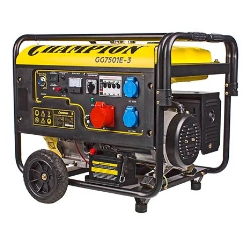 Генератор бензиновый Champion GG7501E-3